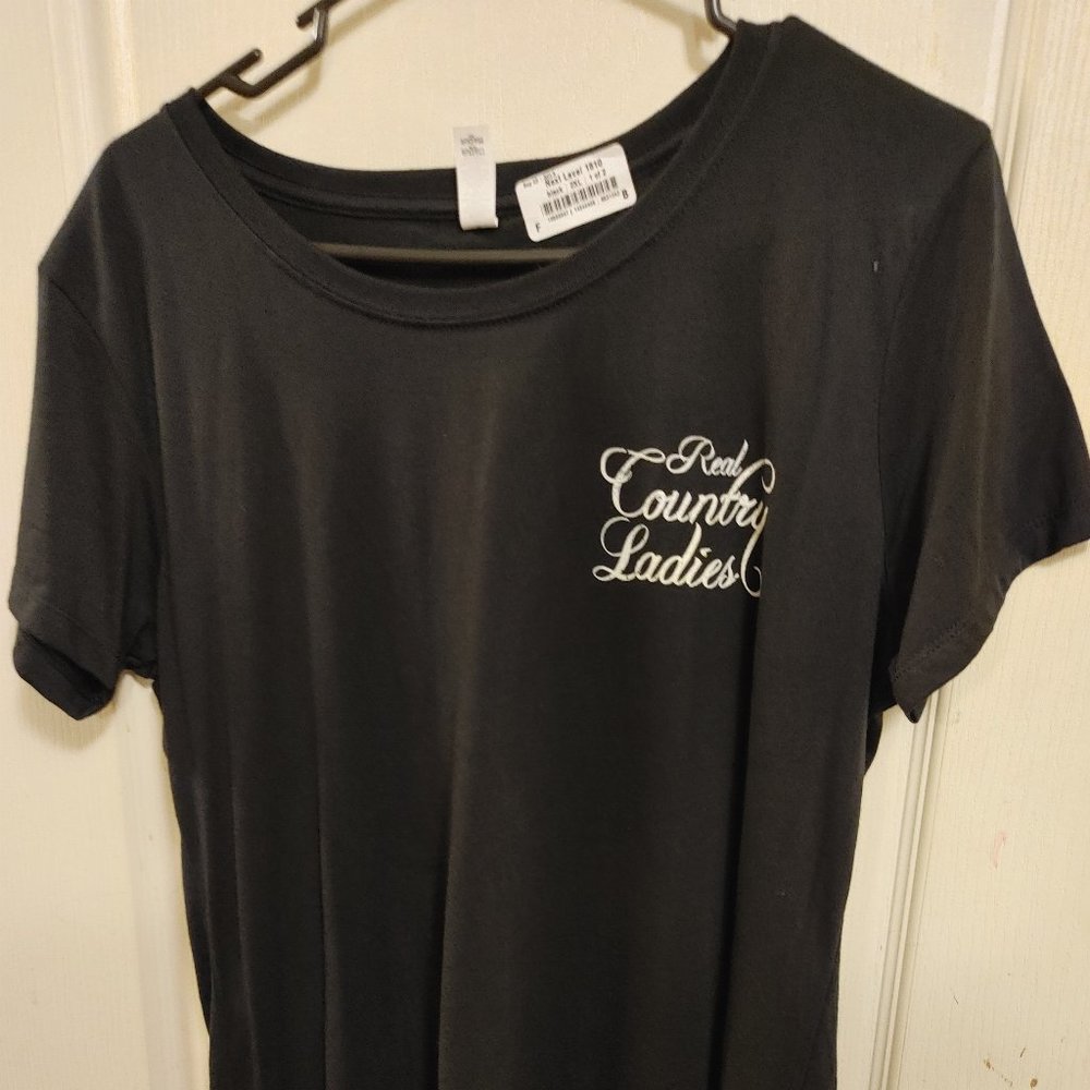Country Ladies Scoop Neck Tee